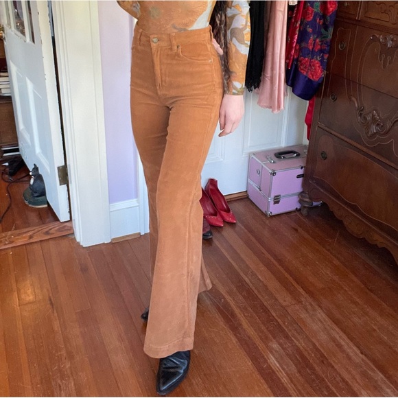 Rolla’s Eastcoast High Rise Flare Corduroy Jeans - Picture 7 of 12